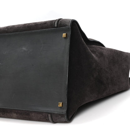 Celine Suede Large Phantom Luggage Anthracite 9 of 10