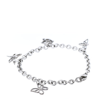 Tiffany Sterling Silver Bug Charm Bracelet 3 of 6
