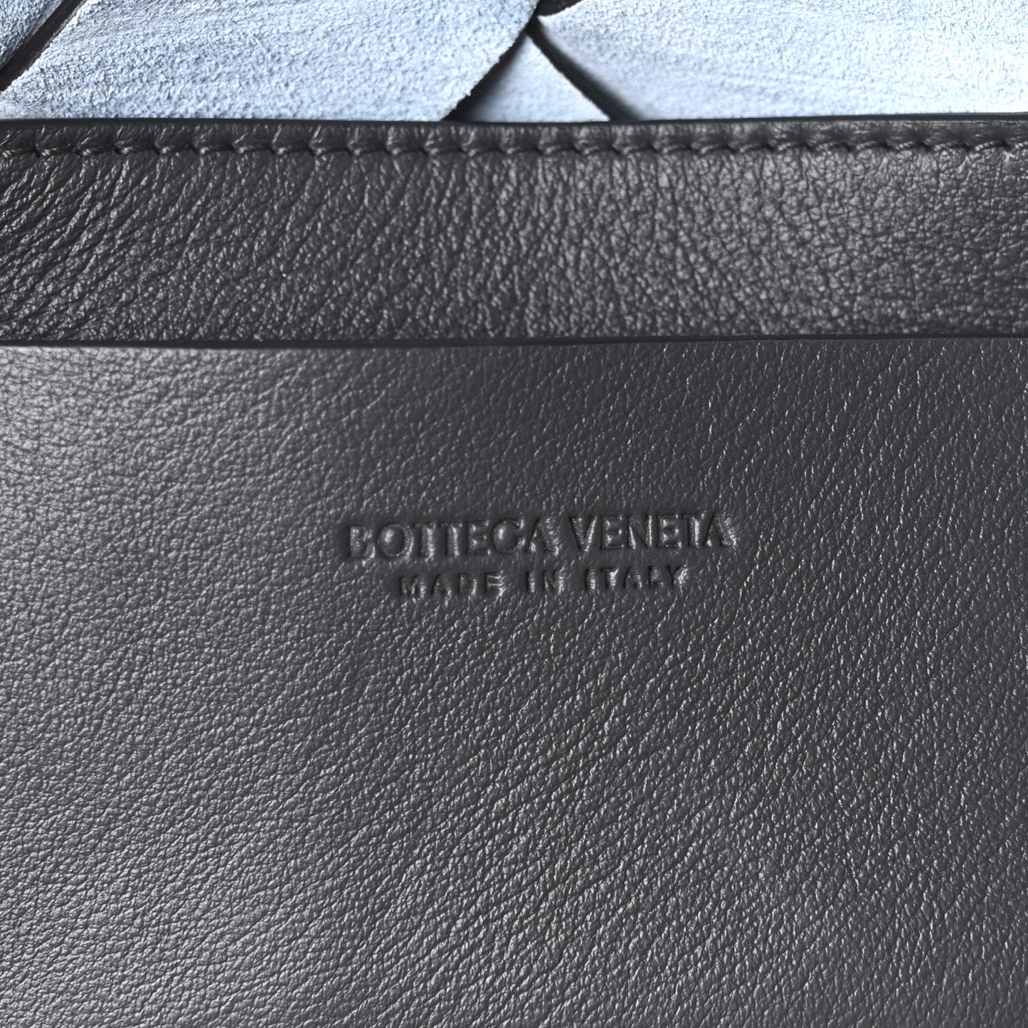 Calfskin Intreccio Diago Belt Bag Ardoise