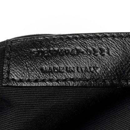 Saint Laurent Calfskin Y Quilted Monogram Large Loulou Chain Satchel Black 8 of 11