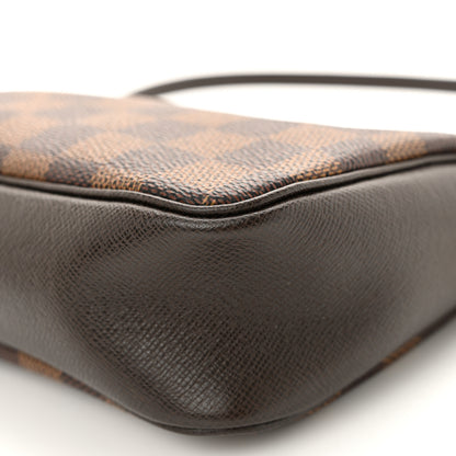 Louis Vuitton Damier Ebene Trousse Make Up Bag Pochette 9 of 9