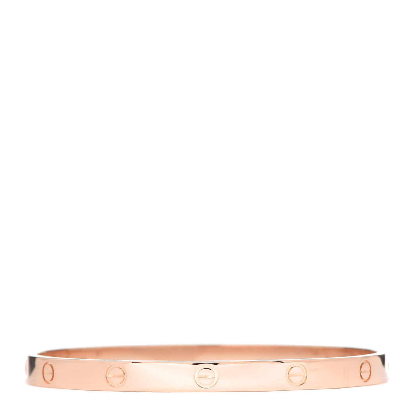 18K Pink Gold LOVE Bracelet 21