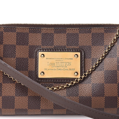 Louis Vuitton Damier Ebene Eva Clutch 7 of 14