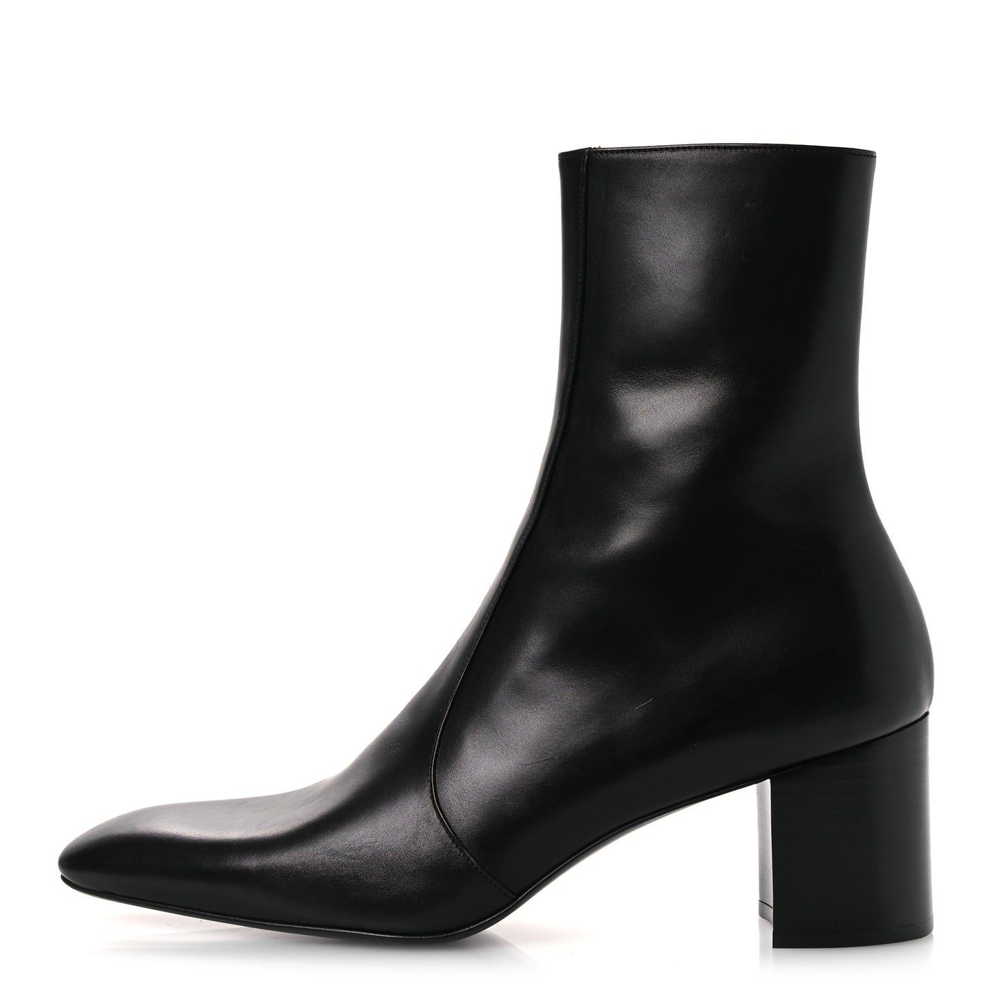 Calfskin Mens XIV Zip Boots 40 Black