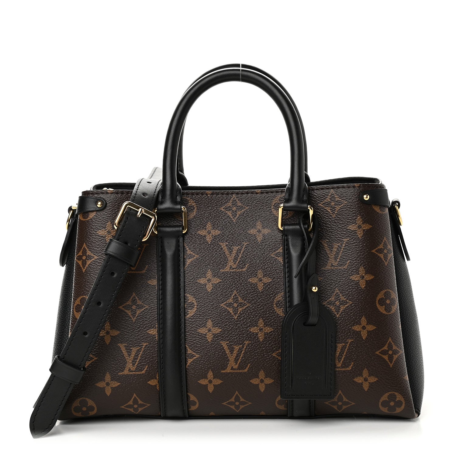 Louis Vuitton Monogram Soufflot BB Black 1 of 11