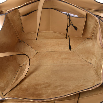 Celine Supple Natural Calfskin Medium Tri-Fold Bag Sand 5 of 11
