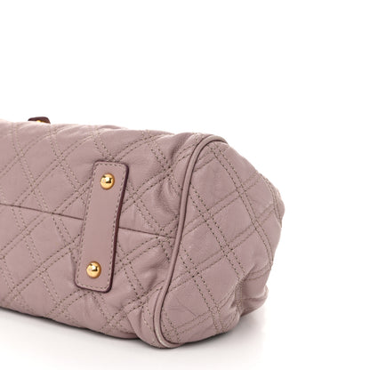 Marc Jacobs Calfskin Quilted Stam Blush 10 of 12