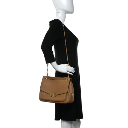 Mulberry Heavy Grained Calfskin Darley Satchel Sable 3 of 11