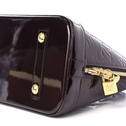 Louis Vuitton Vernis Alma PM Amarante 8 of 9