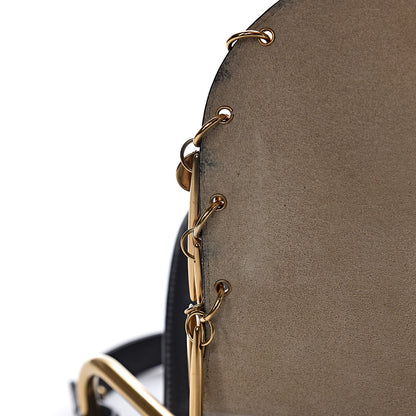 Chloe Calfskin Small Charm Hudson Shoulder Bag Black 7 of 15