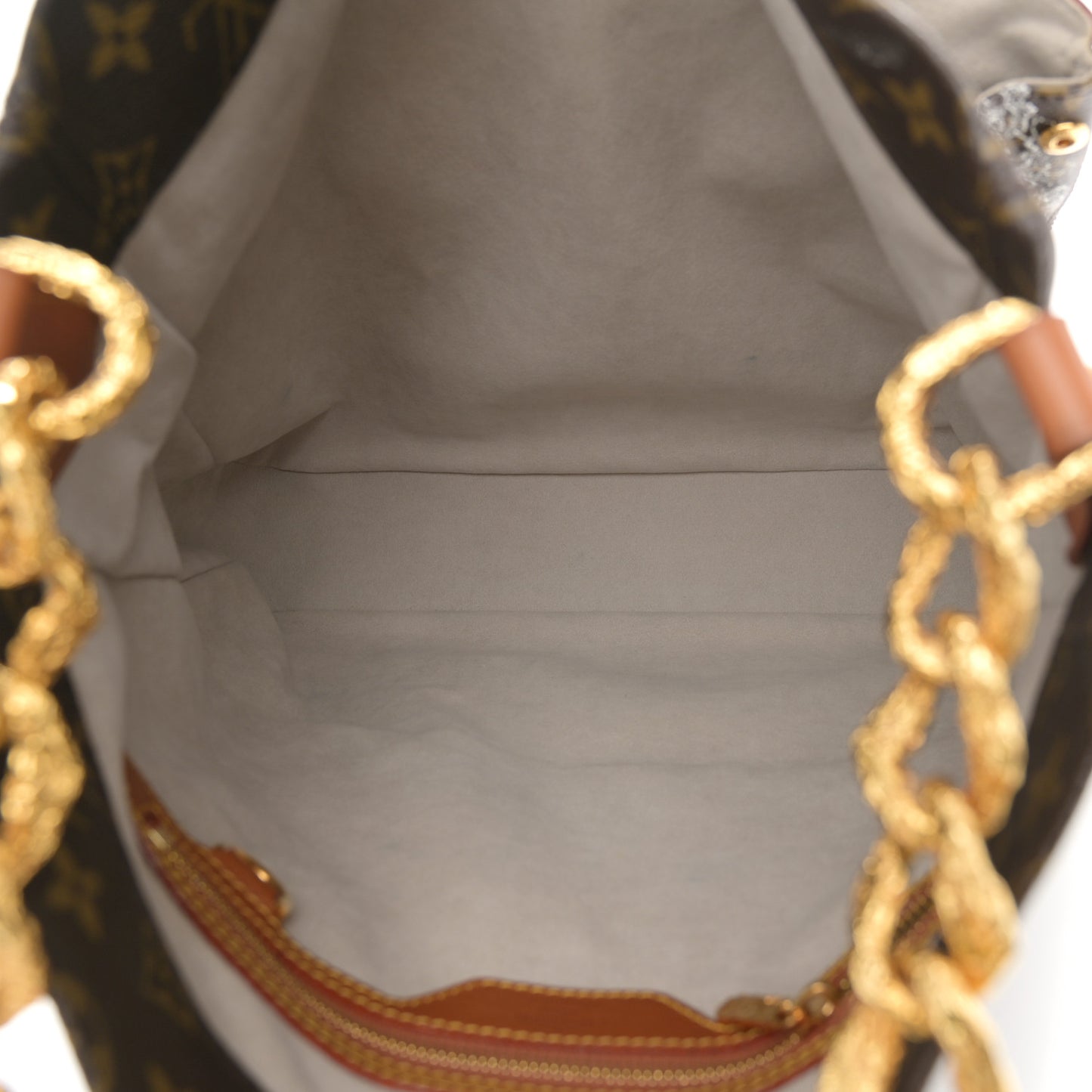 Monogram Dentelle Fersen Gold