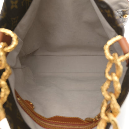 Louis Vuitton Monogram Dentelle Fersen Gold 4 of 10