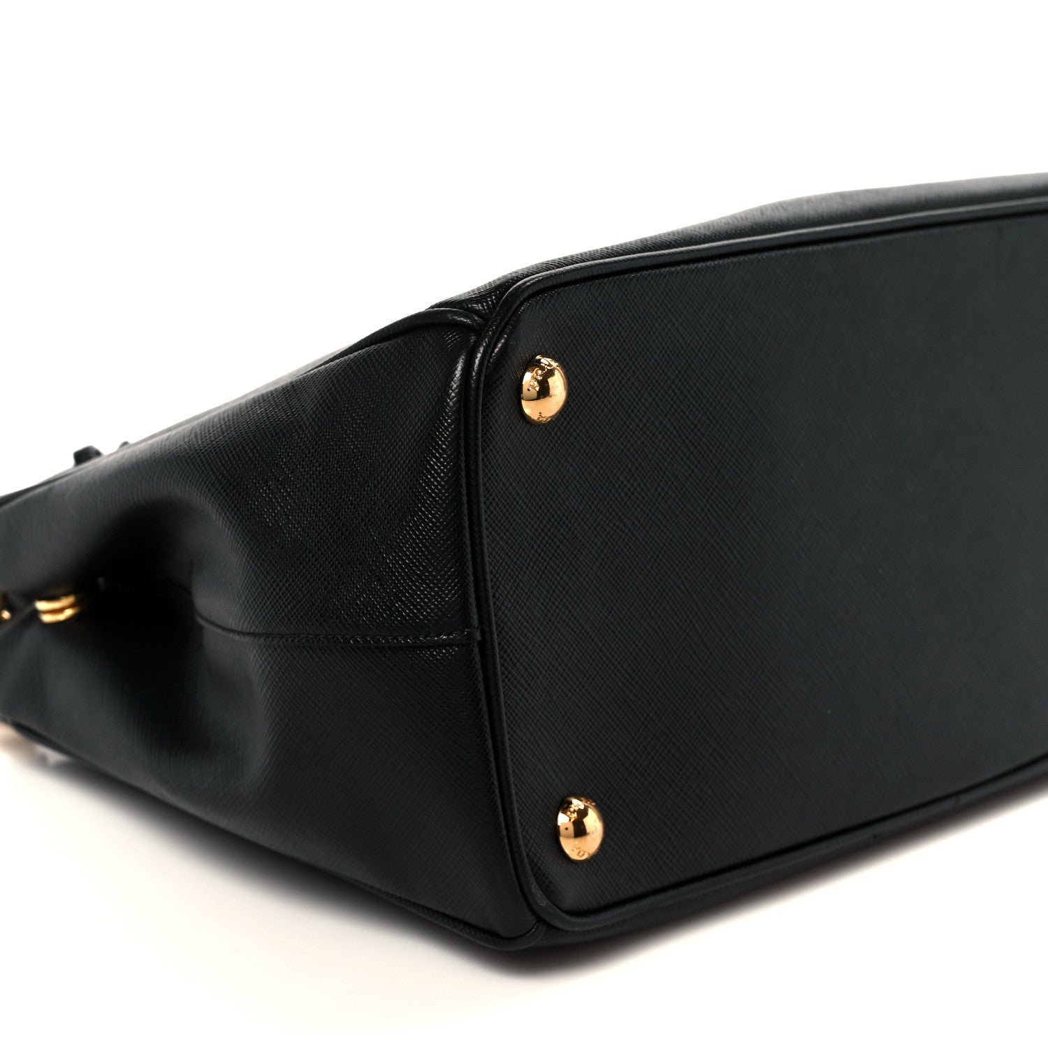 Prada Saffiano Small Galleria Double Zip Tote Black 10 of 11