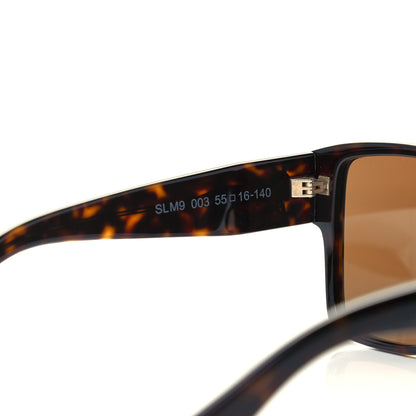 Saint Laurent Square SL M9 Sunglasses Tortoise 5 of 8