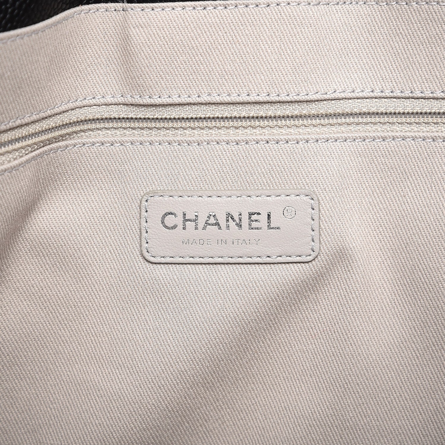 Chanel Glazed Calfskin Small Deauville Tote Black 6 of 7