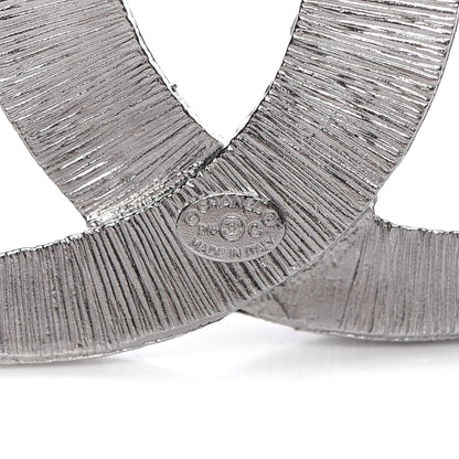 Chanel Baguette Crystal Dubai CC Brooch Silver 4 of 4