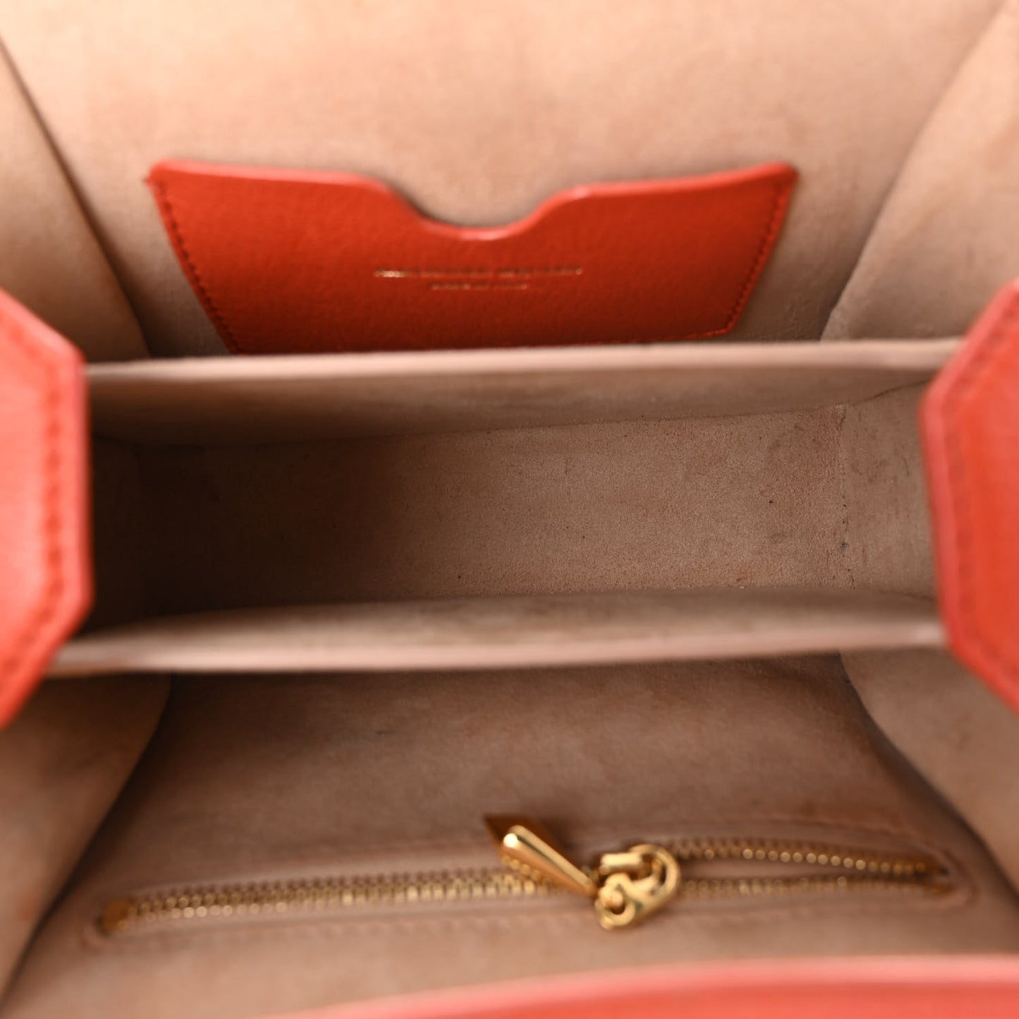 Silky Amish Grained Goatskin Box Shoulder Bag 16 Flame