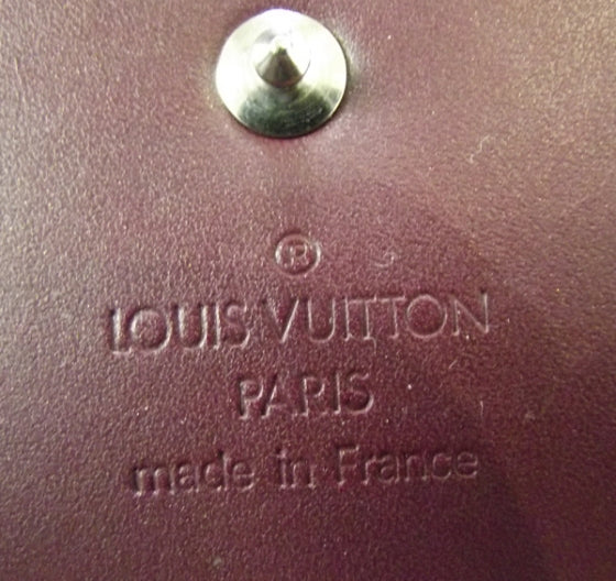 Louis Vuitton Mat Monogram Porte Tresor International Violet 6 of 8