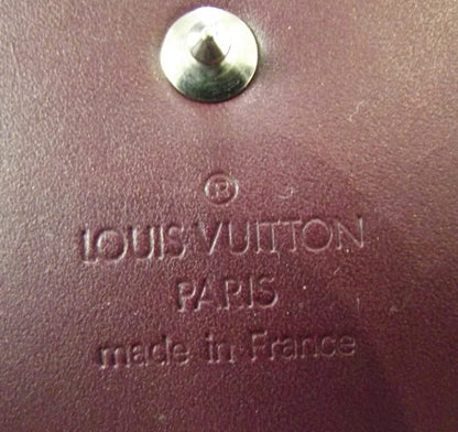 Louis Vuitton Mat Monogram Porte Tresor International Violet 6 of 8