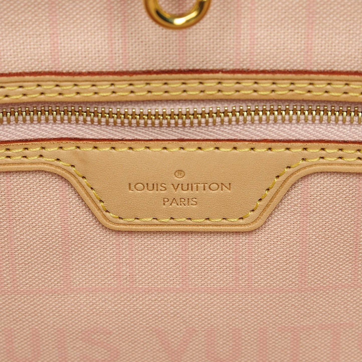 Damier Azur Neo Neverfull MM Rose Ballerine