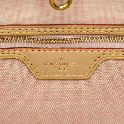 Louis Vuitton Damier Azur Neo Neverfull MM Rose Ballerine 6 of 8