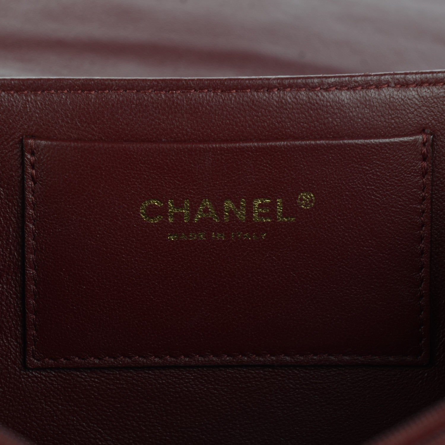 Chanel Glazed Calfskin Quilted Jumbo Clams Pocket Flap Beige 7 of 9