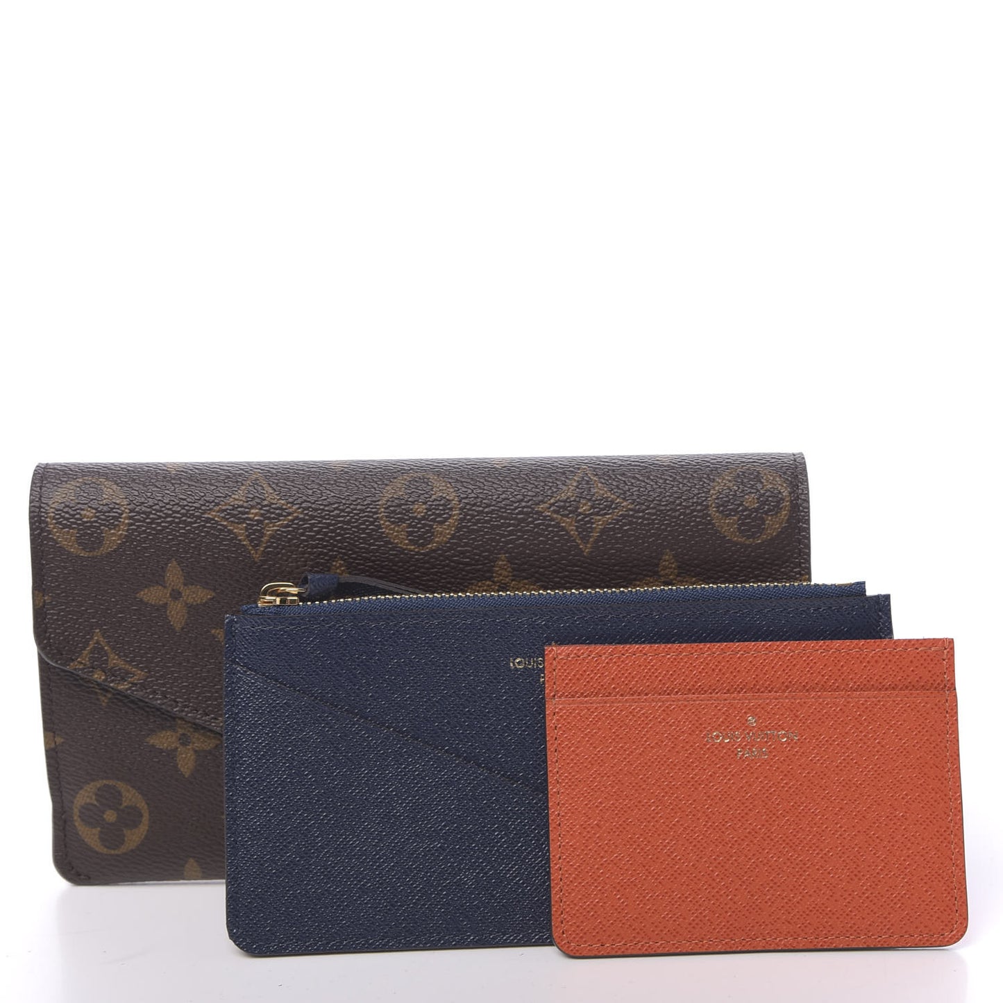 Monogram Jeanne Wallet Rose Ballerine