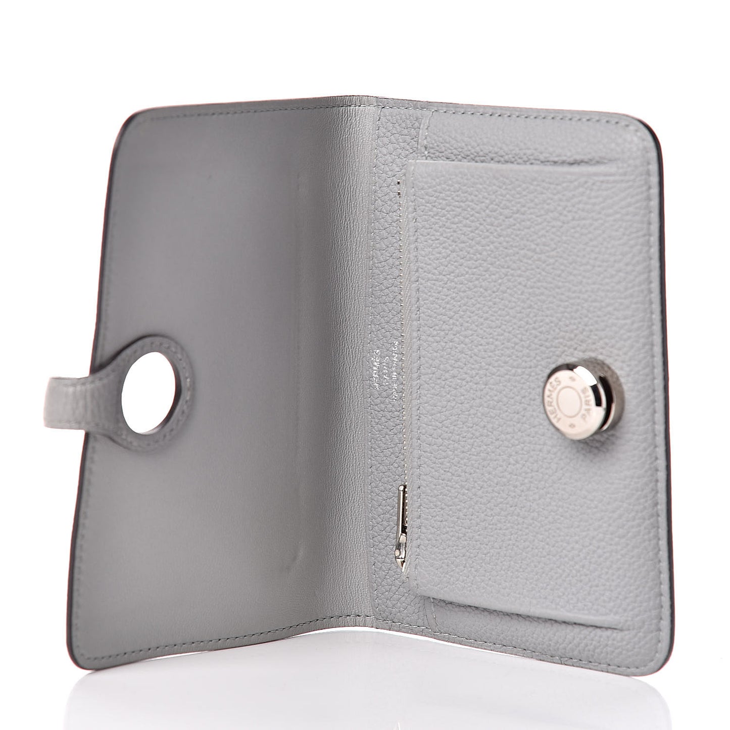 Togo Dogon Compact Wallet Bleu Glacier