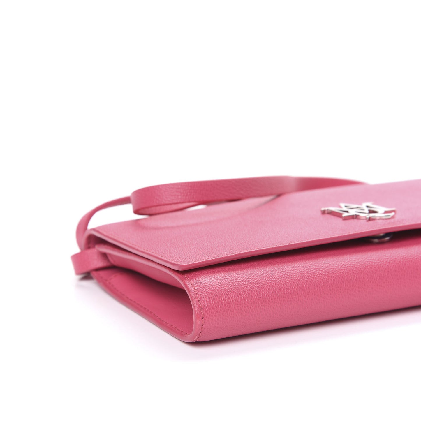 Calfskin Insignia Pouch Pink