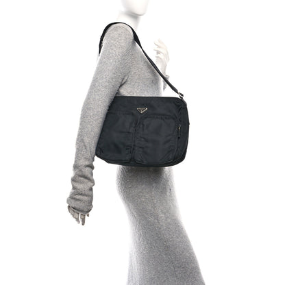 Prada Nylon Vela Sport Messenger Bag Black 2 of 10
