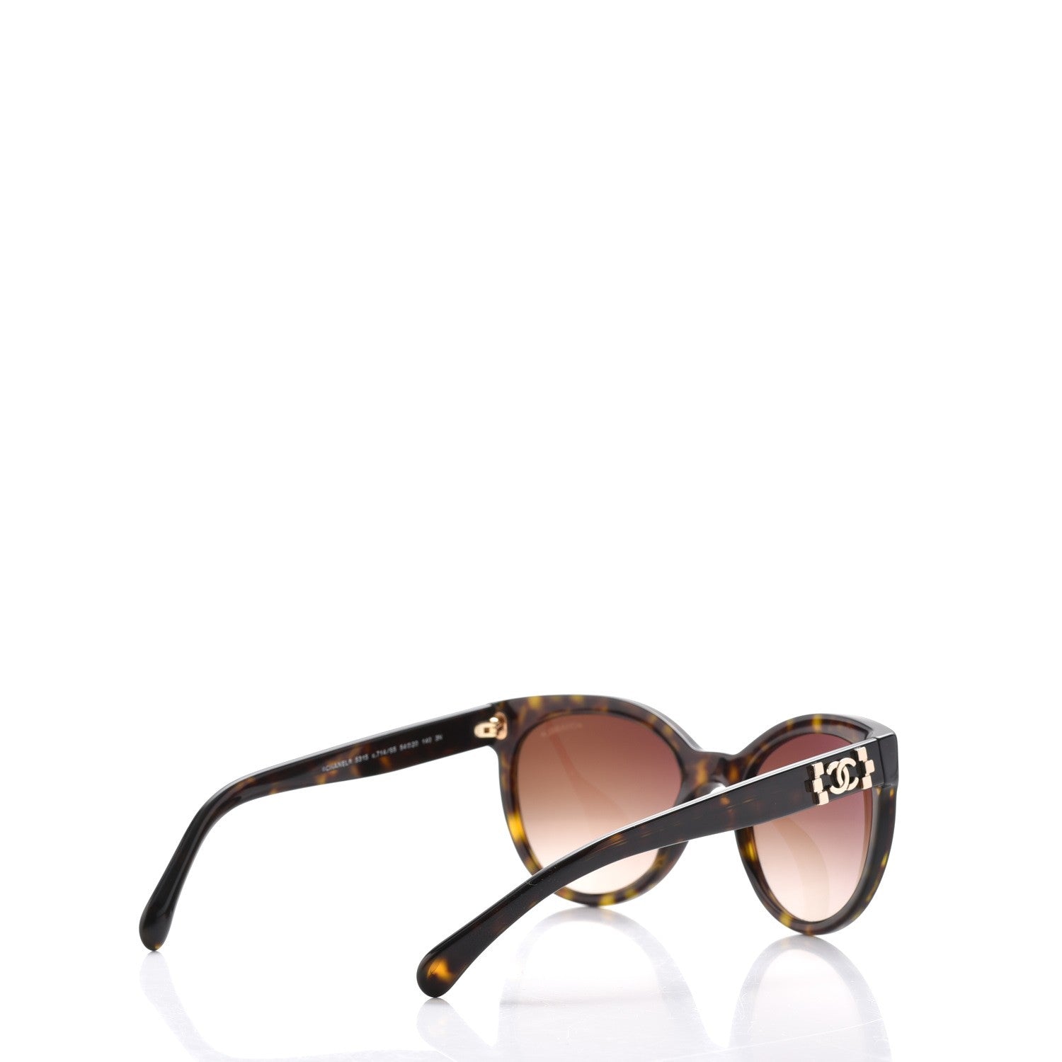 Chanel Pantos Signature CC Sunglasses 5315 Dark Havana 4 of 9