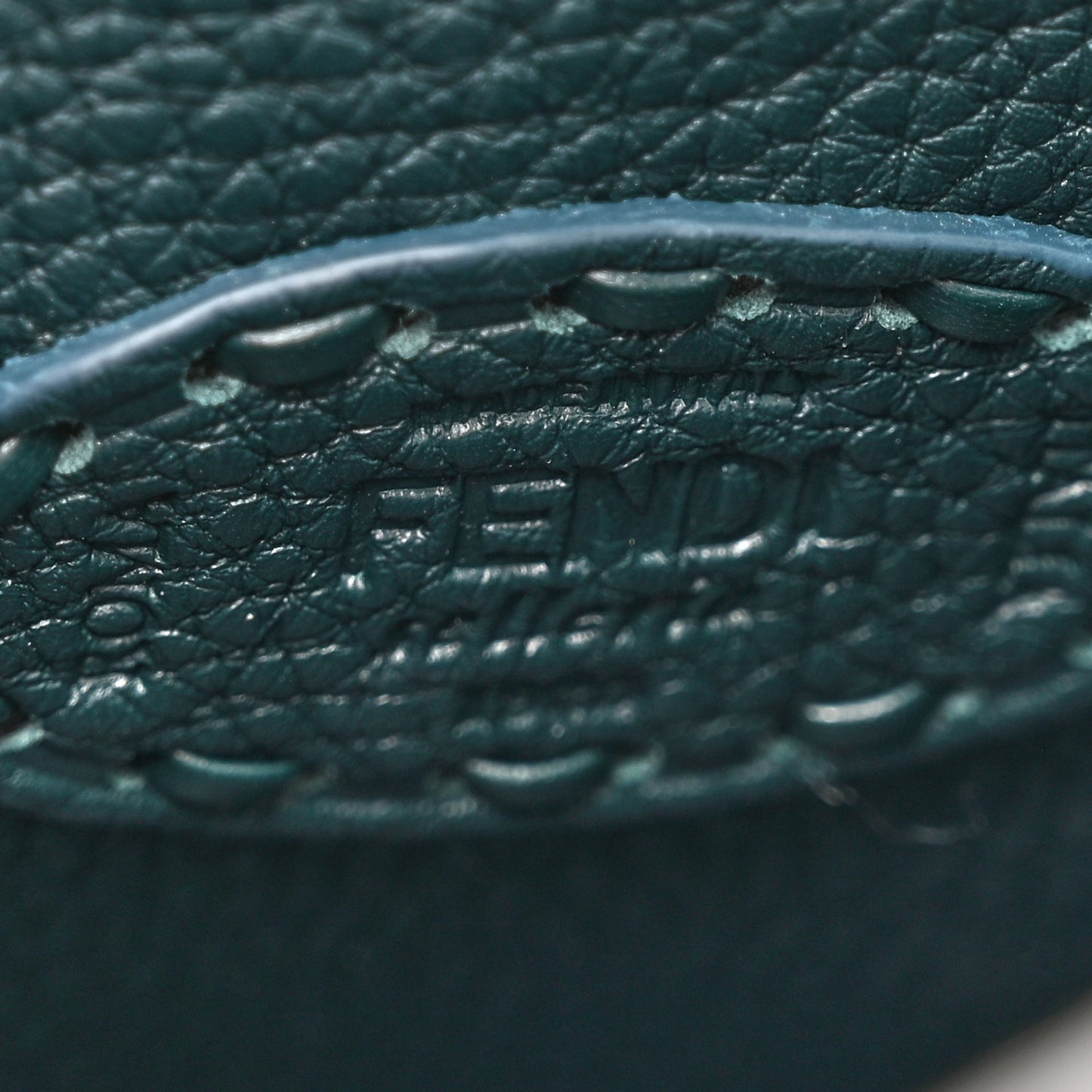 Cuoio Roma Sellerissima Nappa Sintetica Tape Stitch Snakeskin Mini Peekaboo Iconic Satchel Green