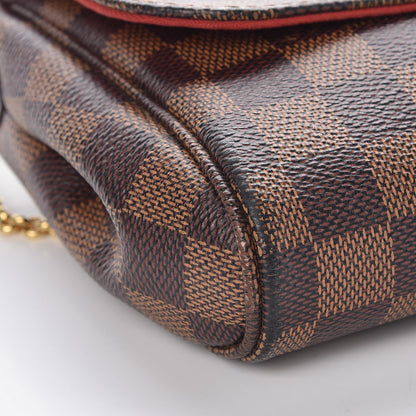 Louis Vuitton Damier Ebene Favorite MM 9 of 10