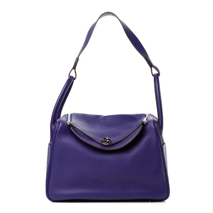 Hermes Taurillon Clemence Lindy 30 Iris 1 of 9