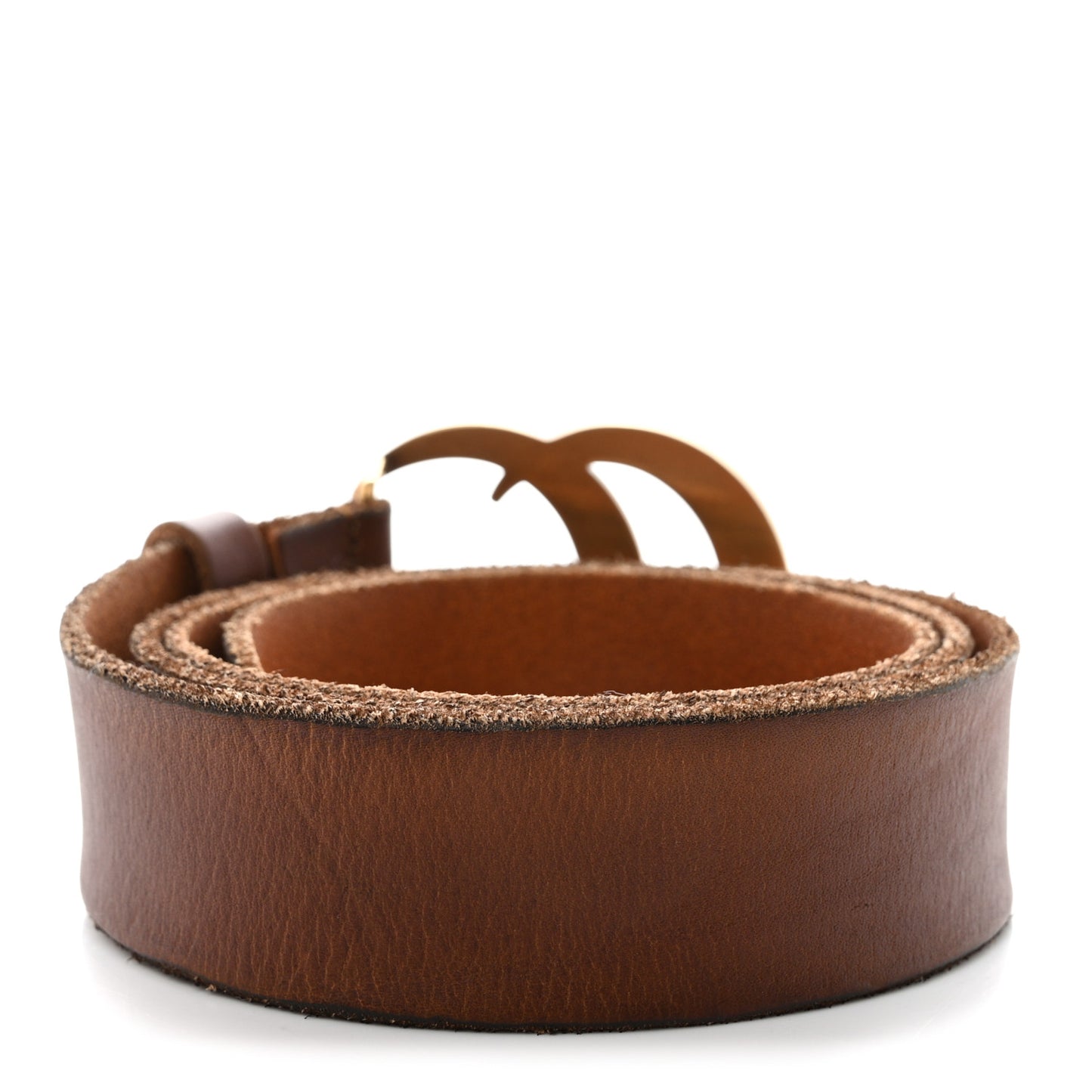 Faded Calfskin Double G 40mm Belt 95 38 Cuir