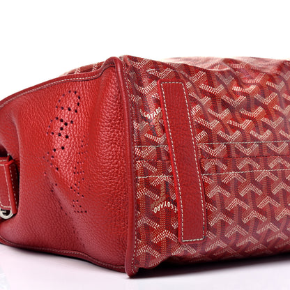 Goyard Goyardine Sac Hardy Pet Carrier PM Red 7 of 8