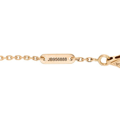 Van Cleef & Arpels 18K Yellow Gold Diamond Mini Frivole Bracelet 1 of 5