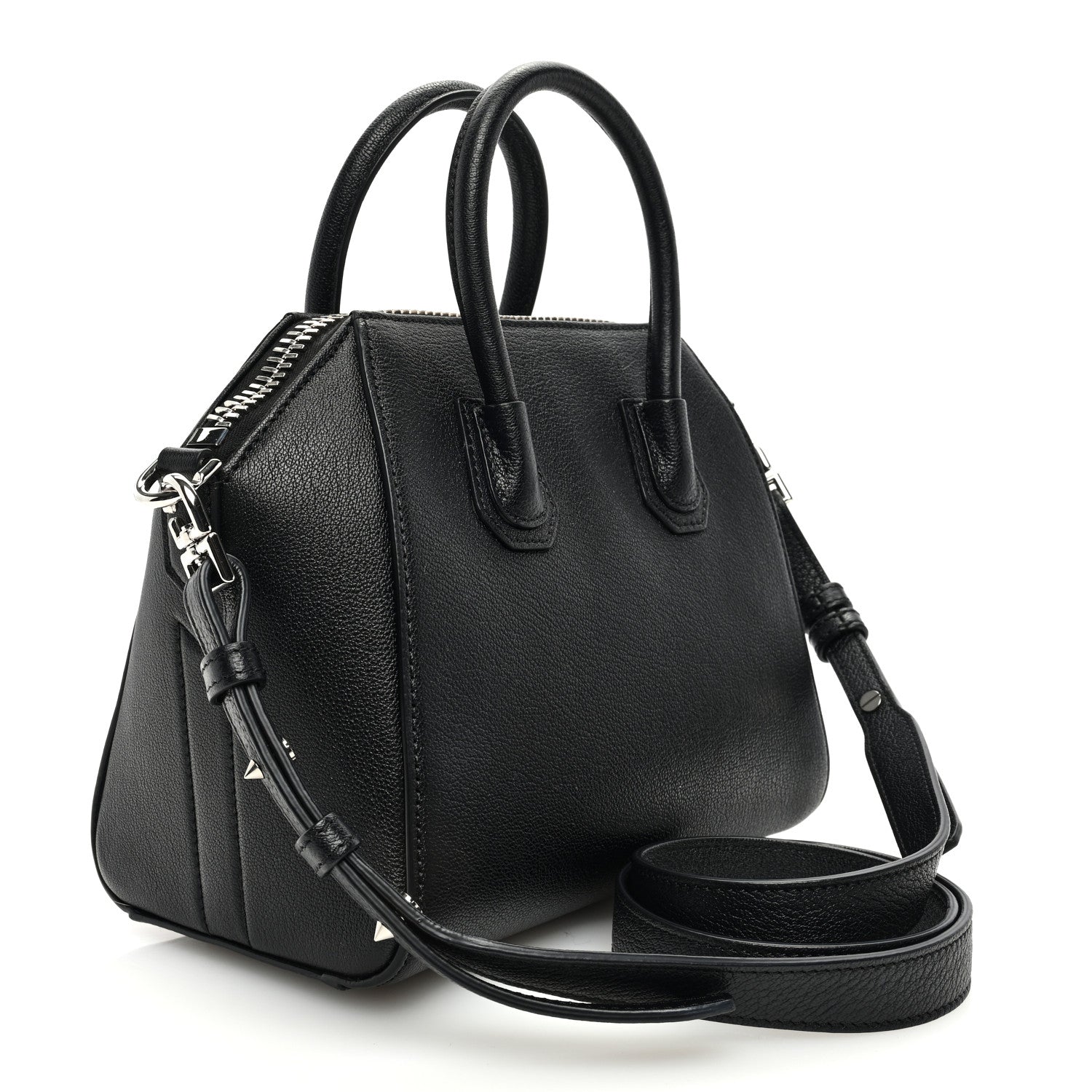 Givenchy Sugar Goatskin Mini Antigona Black 3 of 10