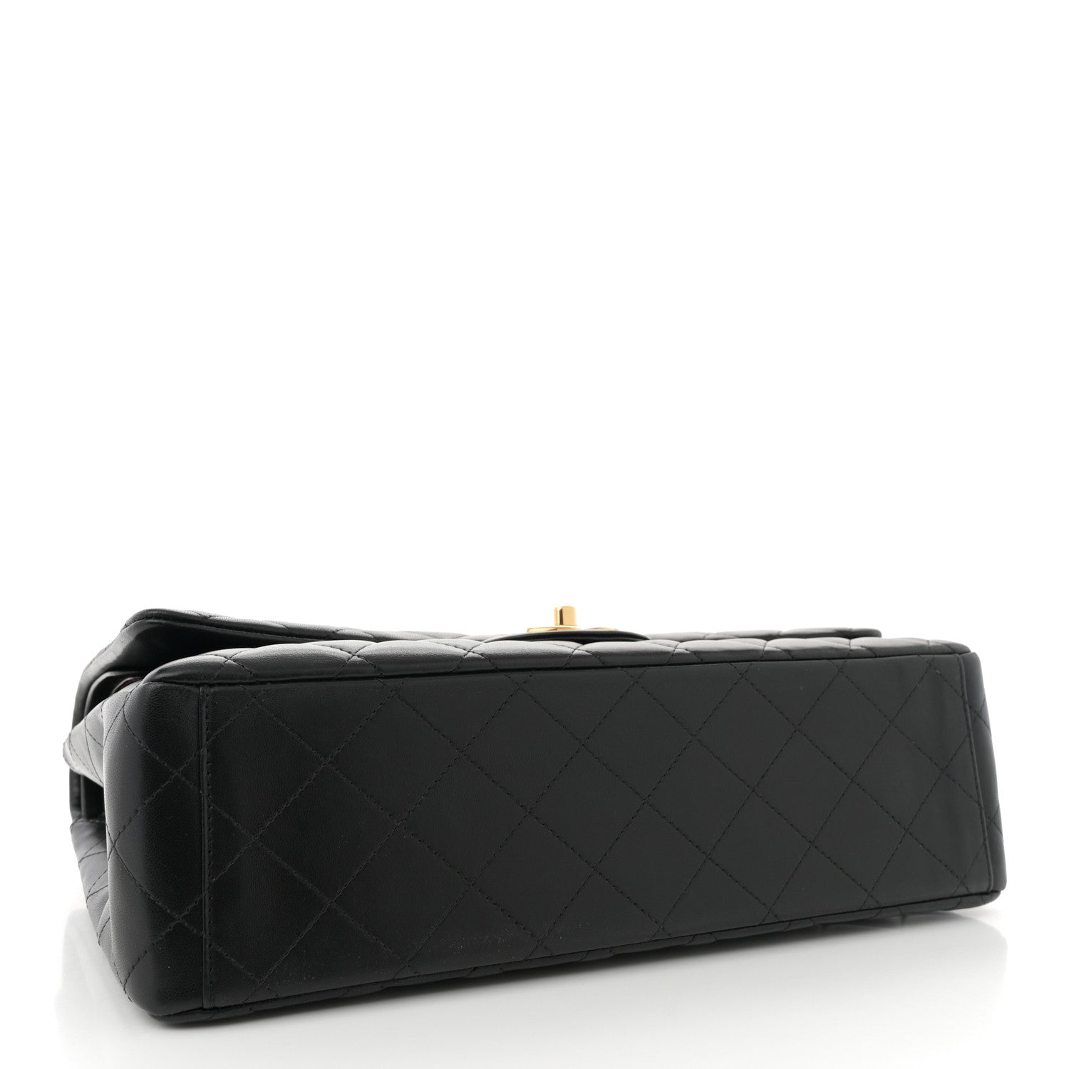 Chanel Lambskin Quilted Maxi Double Flap Black 4 of 11