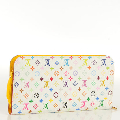 Louis Vuitton Monogram Multicolor Insolite Wallet White Citron 3 of 7