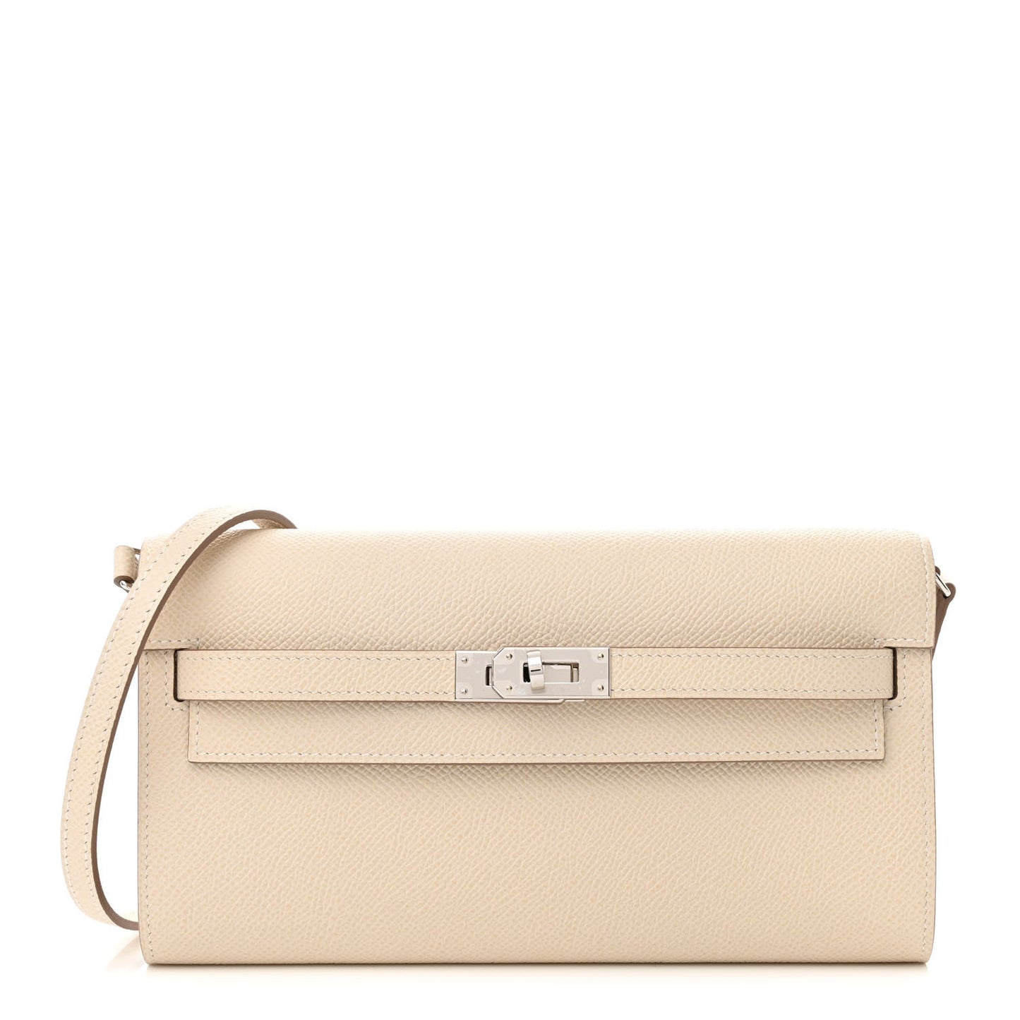 Epsom Kelly Wallet To Go Craie