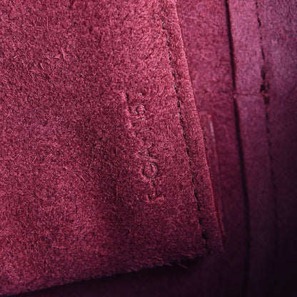 Celine Grained Calfskin Micro Belt Bag Plum 8 of 8