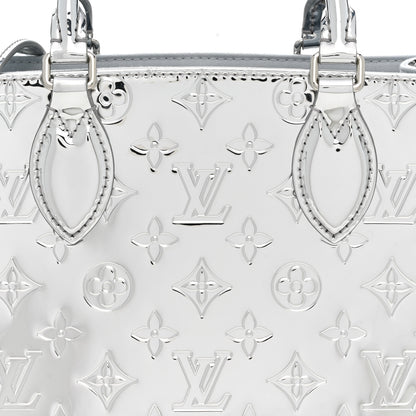 Louis Vuitton Monogram Miroir Onthego PM Silver 8 of 11
