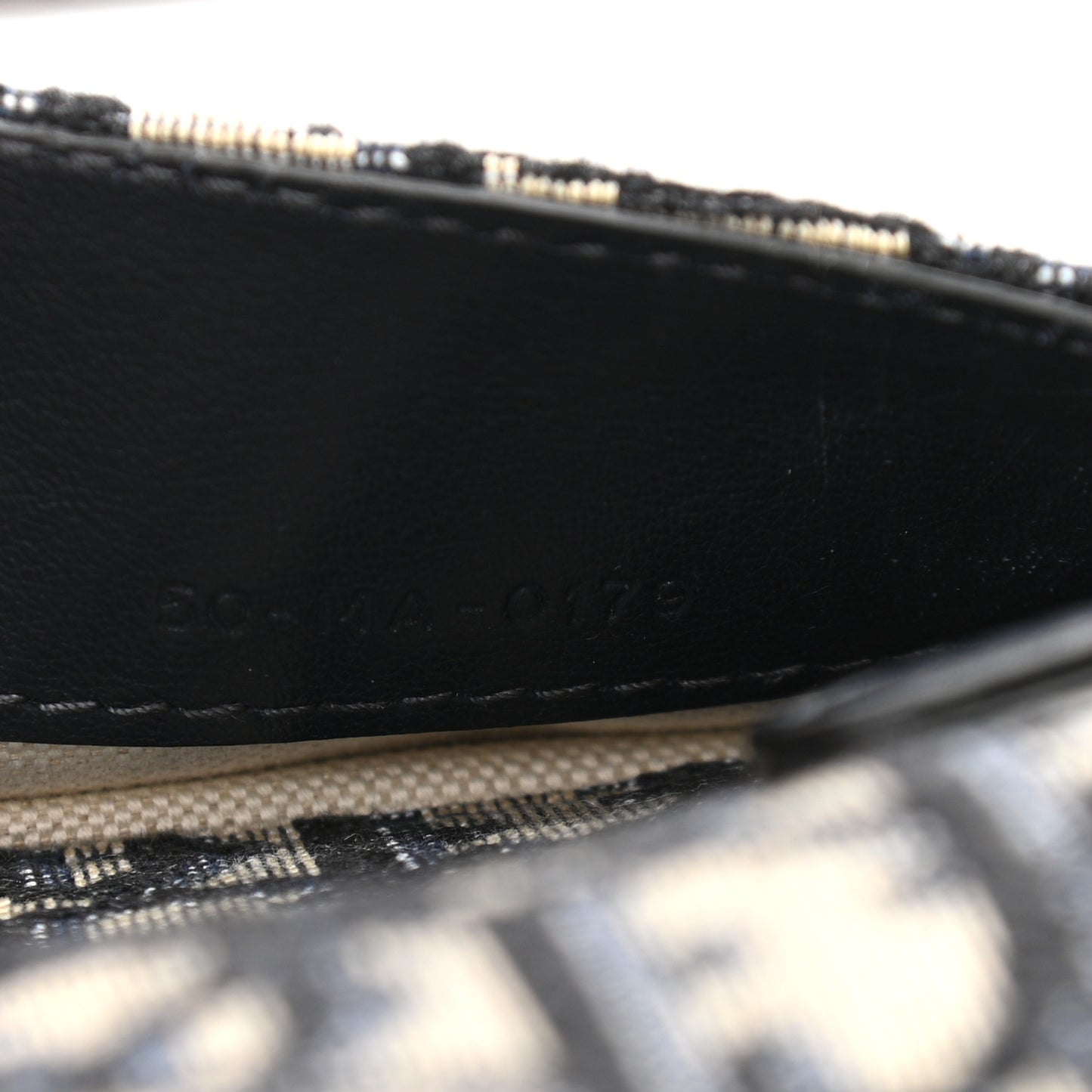 Oblique Saddle Belt Pouch Blue