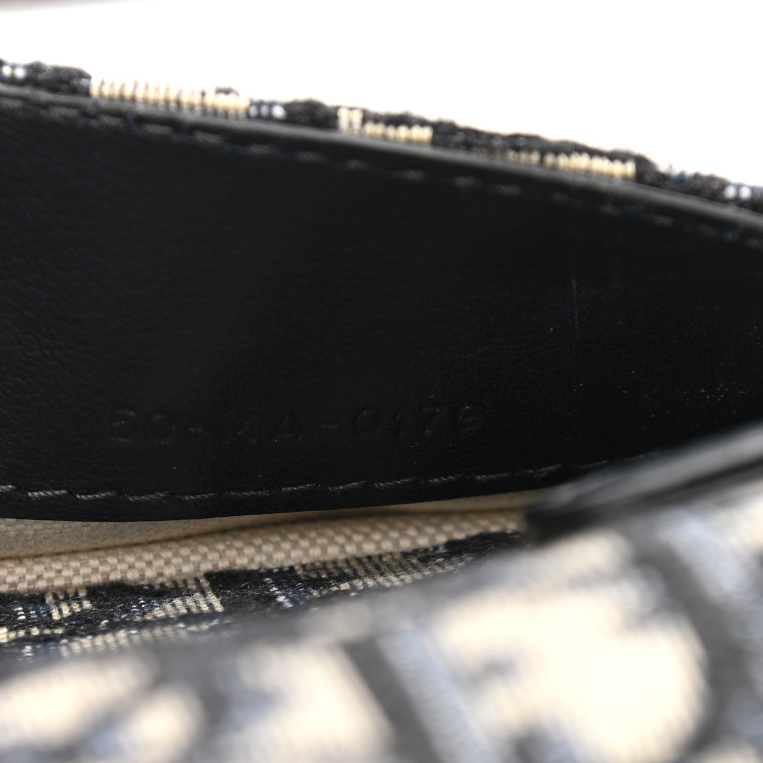 Christian Dior Oblique Saddle Belt Pouch Blue 7 of 11