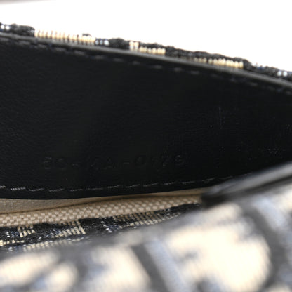 Christian Dior Oblique Saddle Belt Pouch Blue 7 of 11