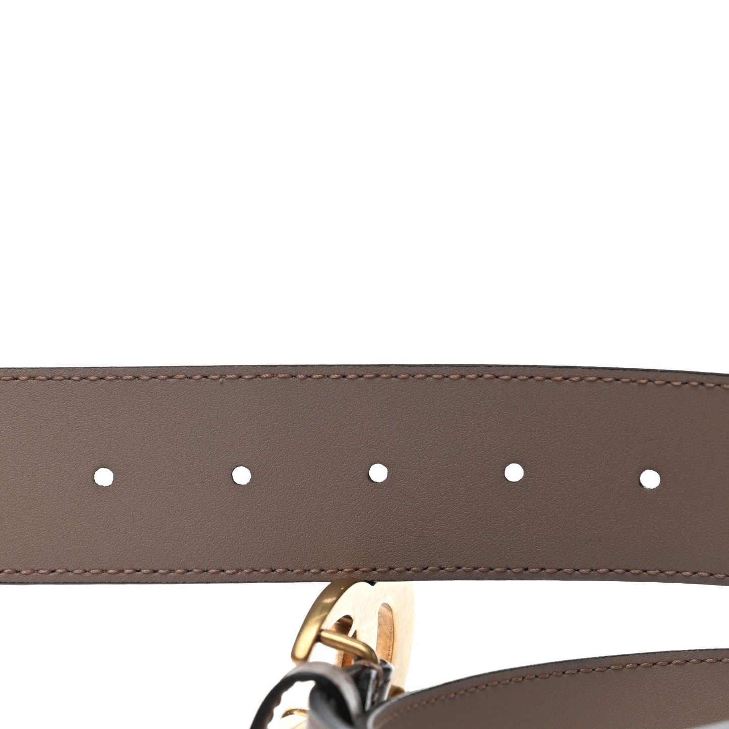 Calfskin Double G 40mm Belt 85 34 Porcelain Rose