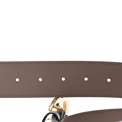 Gucci Calfskin Double G 40mm Belt 85 34 Porcelain Rose 3 of 6
