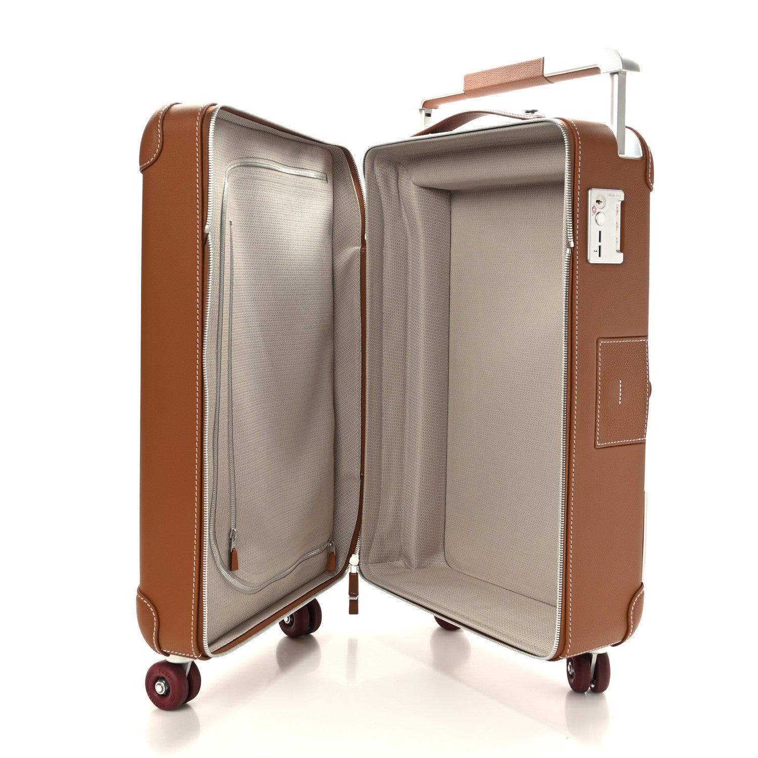 Hermes Taurillon Regate R.M.S. Trolley Case Luggage Gold 4 of 7