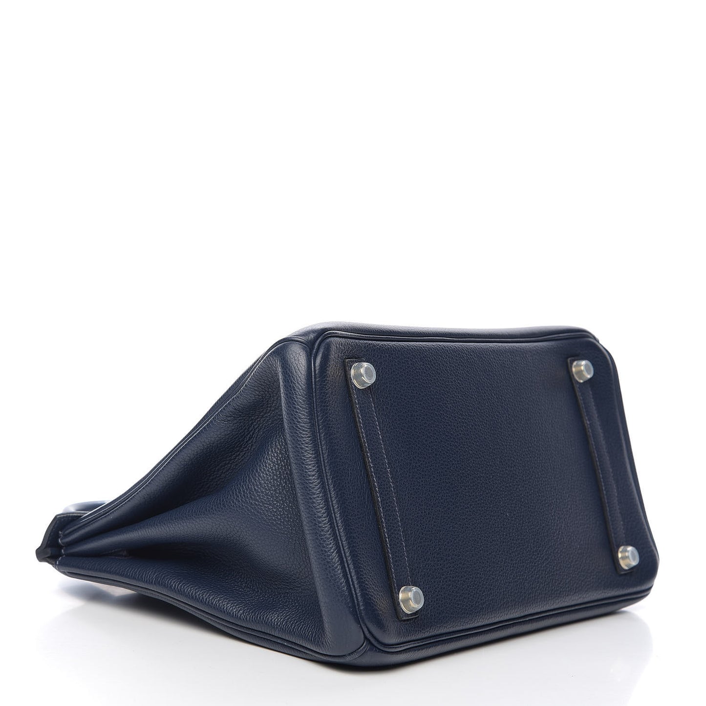 Taurillon Clemence Birkin 35 Bleu Abysse